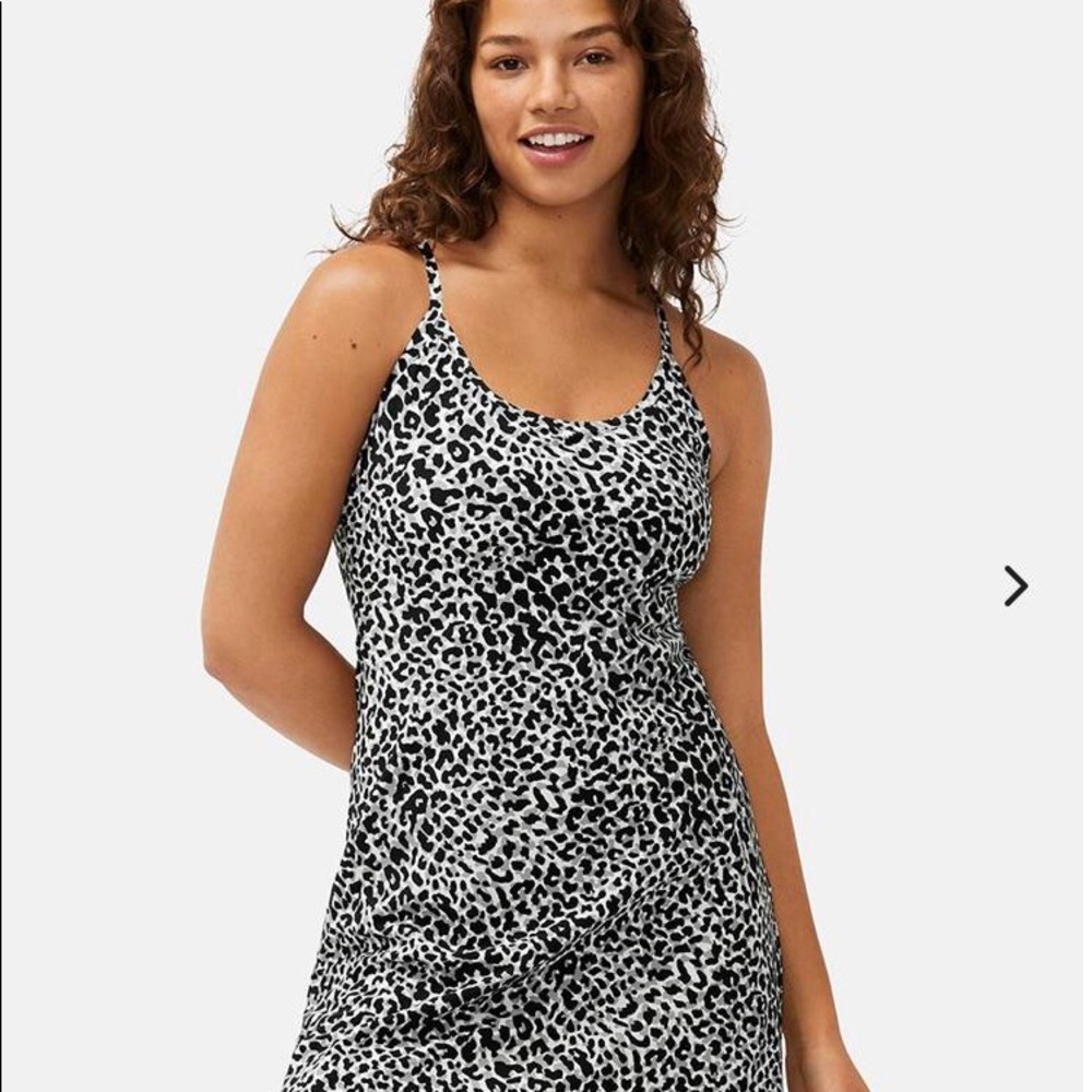 NWT Outdoor Voices Snow Leopard Exercise Dress - M